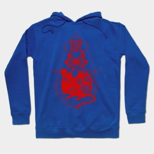 Chinese, Zodiac, Rat, Astrology, Star sign Hoodie